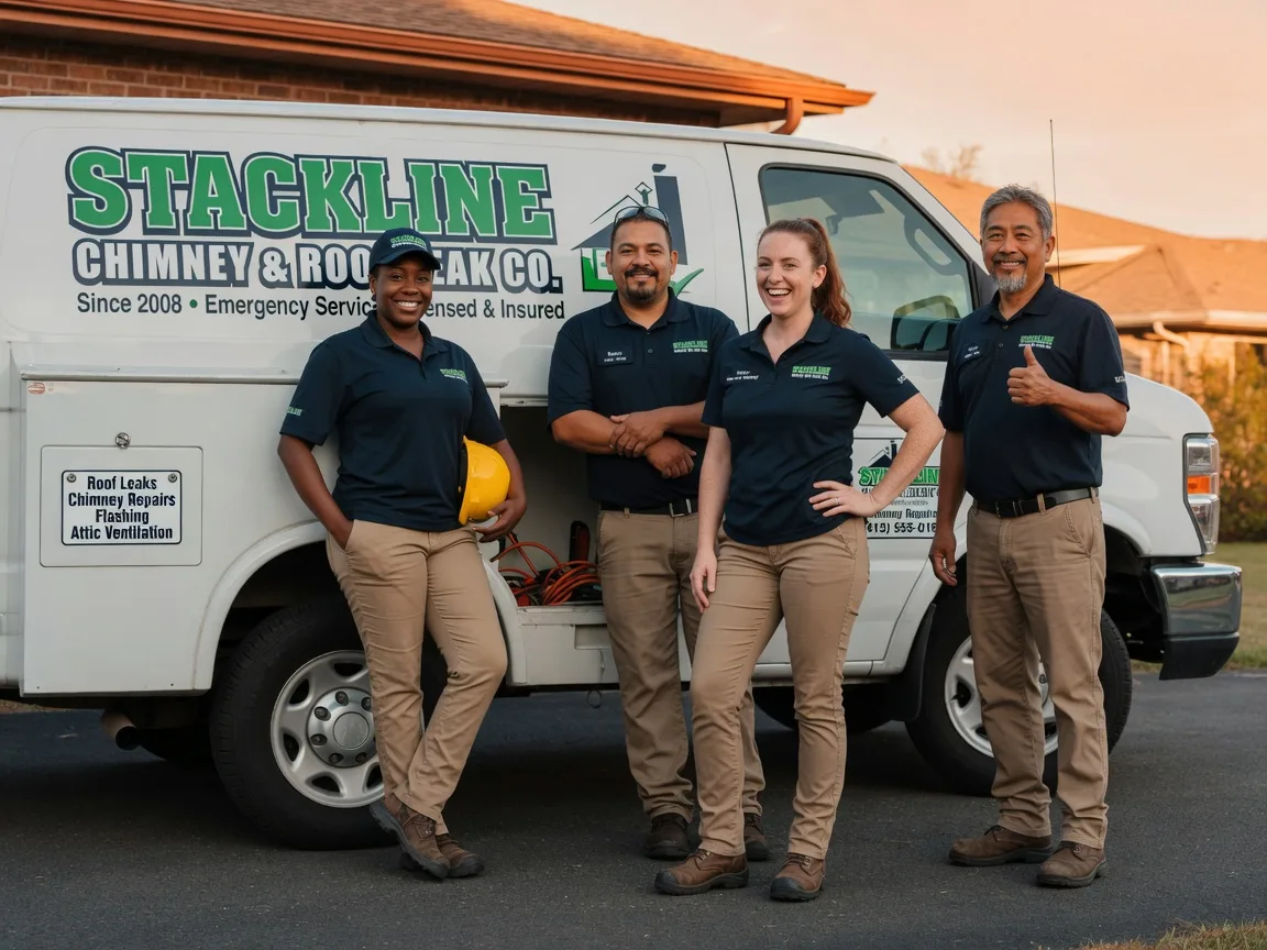 Chimney flashing repair company in Temple, NH